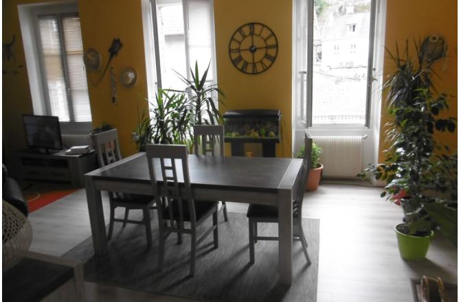 Bel Appartement de 100 m2, 3 chambres,, chauffage gaz de ville - C