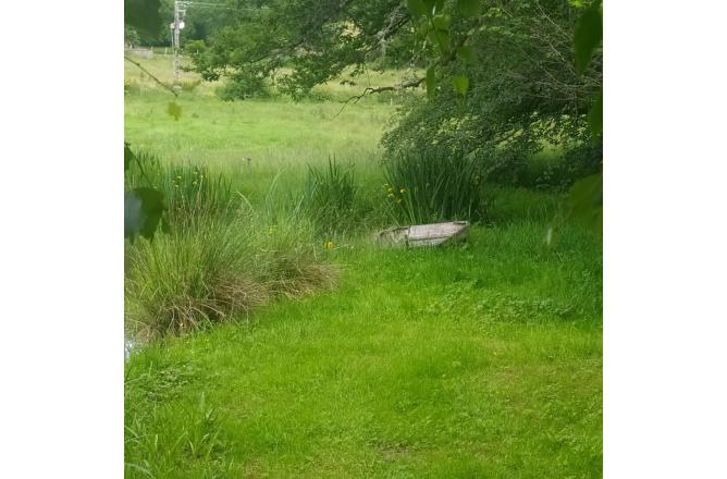 PROPRIETE DE CHARME AVEC TRES GRAND TERRAIN ATTENANT, ETANG ET PISCINE - C