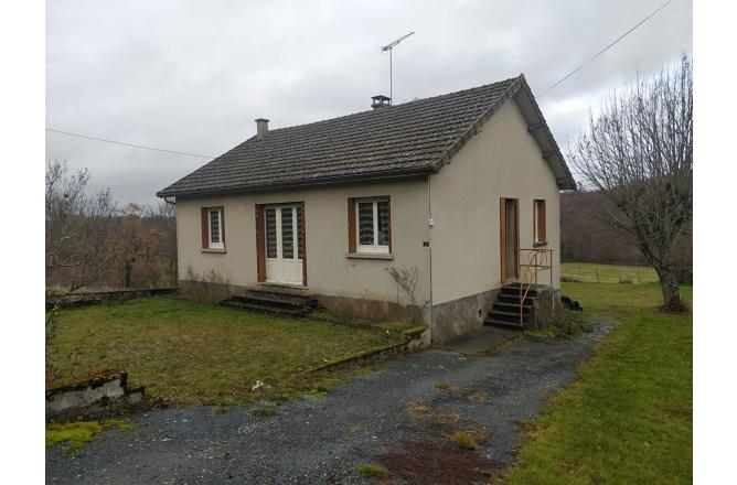 SECTEUR CROCQ HABITATION DE PLAIN PIED AVEC GRAND TERRAIN - A