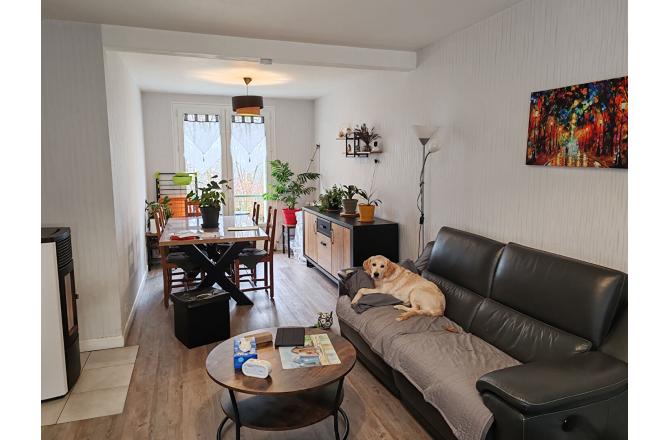 PAVILLON DES ANNEES 1970 , RENOVATION RECENTE , TROIS CHAMBRES , SOUS SOL , TERRAIN DE 576 M² - C