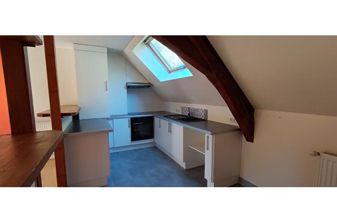 Appartement mansardé 90 m2 3 chambres - B