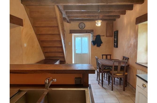 Maison de campagne, 2 chambres, jardin - C